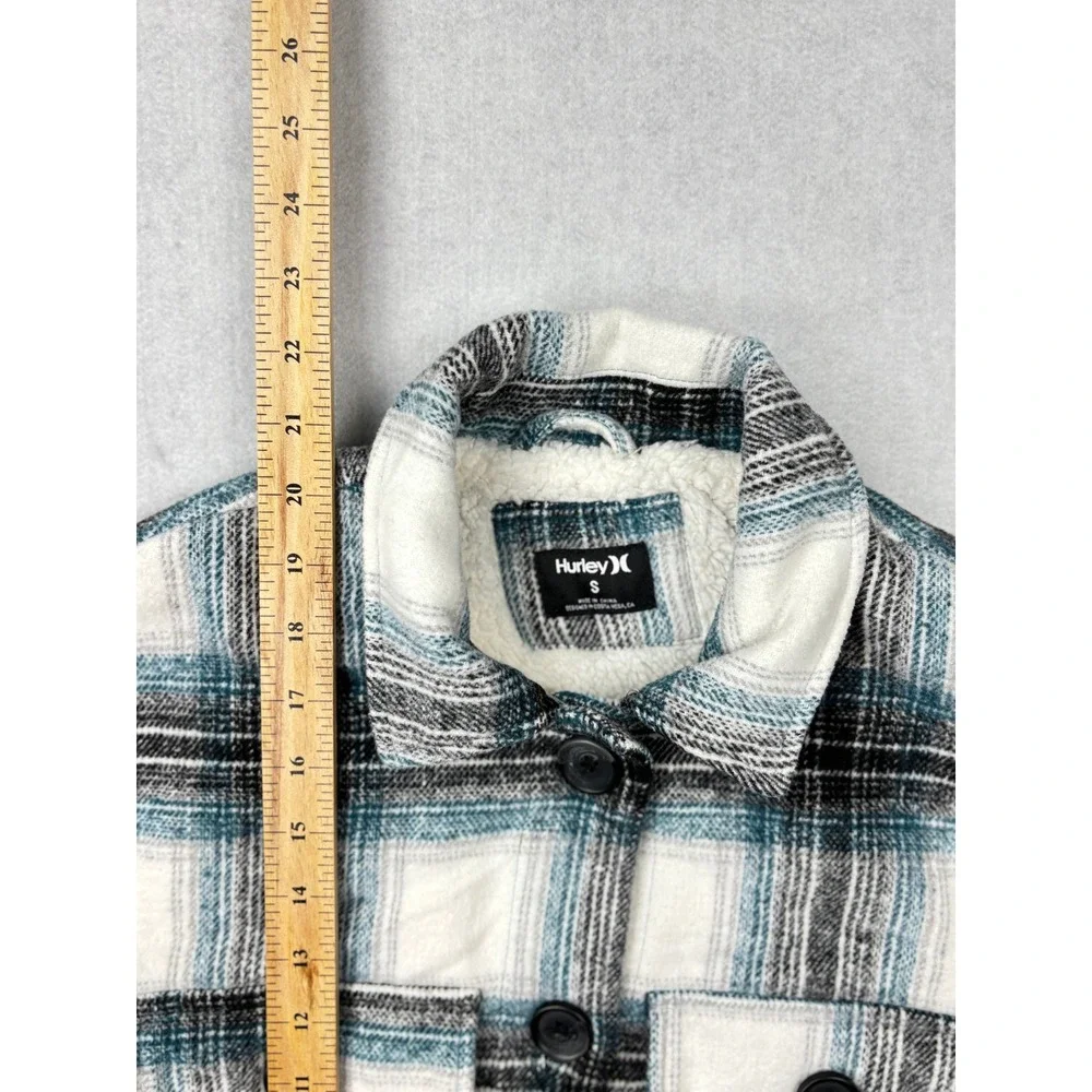 Hurley plaid shacket